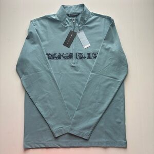 Men’s Travis Mathew Swell Season Quarter Zip Pullover Shirt Small NWT MSRP $130